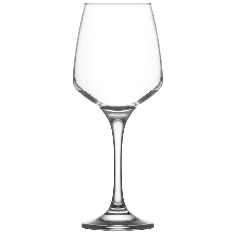 Spigo Burgundy Wine Glasses, Set Of 6