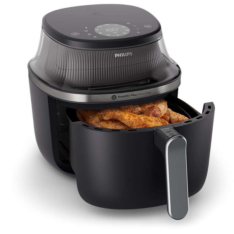 3000 Series Digital Airfryer With Window, 6.2L