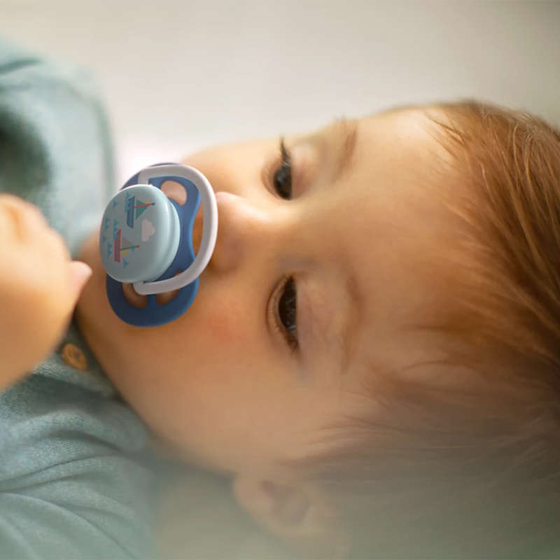 Set Of 2 Ultra Air Pacifiers, I Love Papa & Yachts (6-18m)