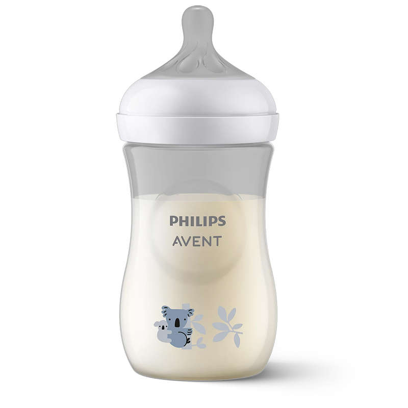Natural Response 260ml Baby Bottle, Koala