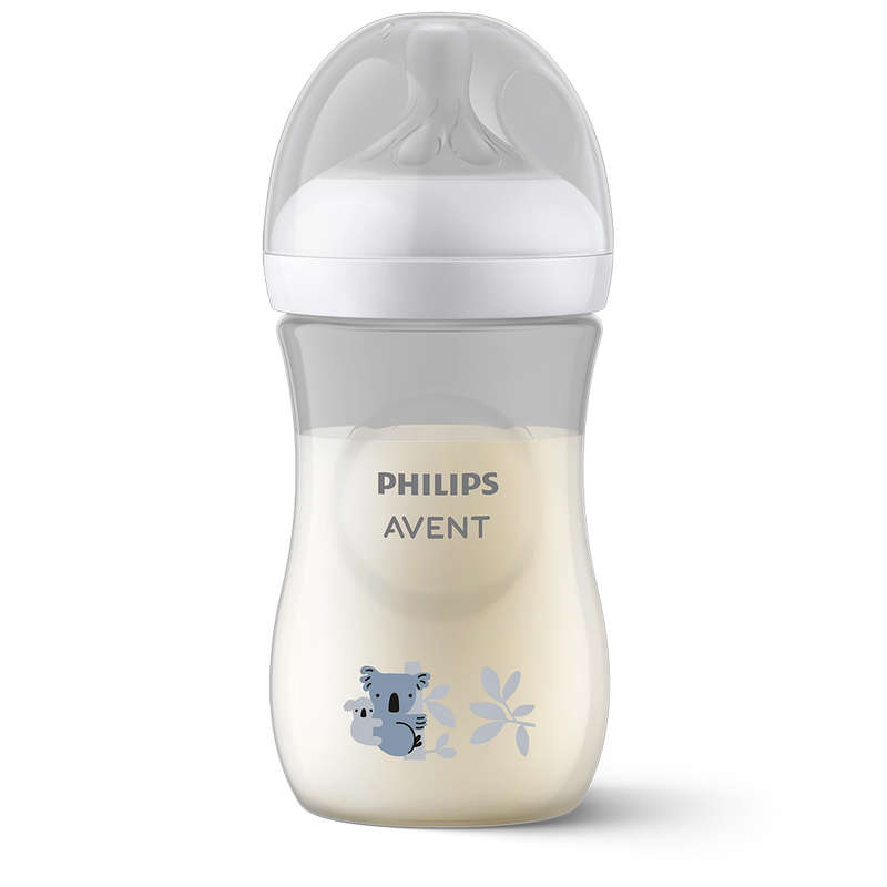 Natural Response 260ml Baby Bottle, Koala