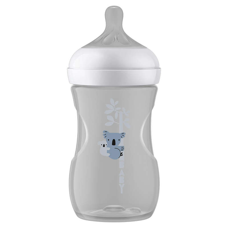 Natural Response 260ml Baby Bottle, Koala