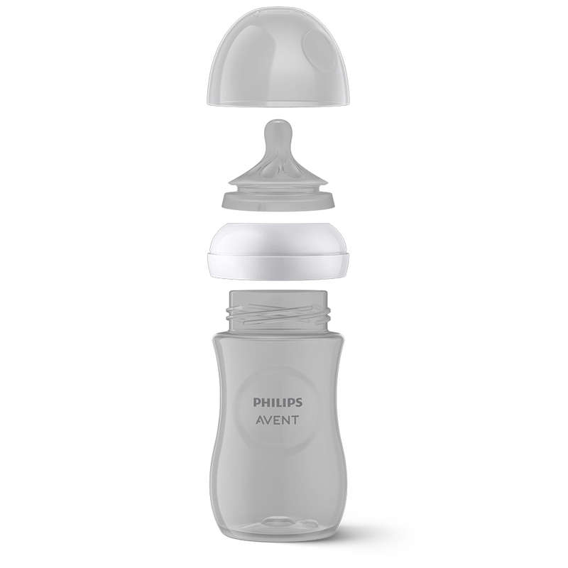 Natural Response Flow 6 Baby Bottle Teats, Set Of 2