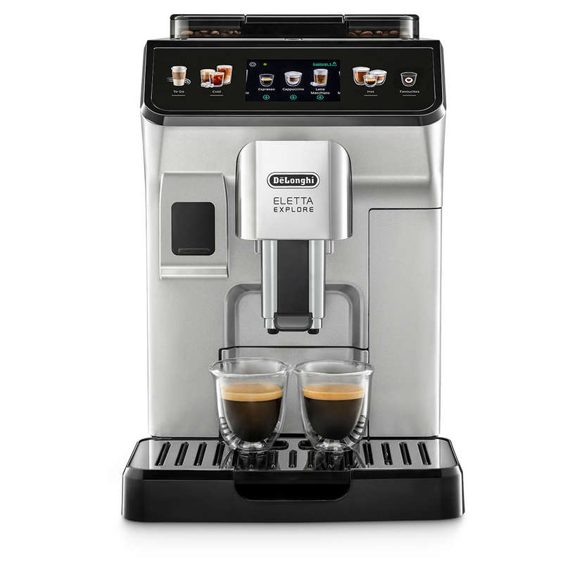 Eletta Explore Hot & Cold Bean-to-Cup Coffee Machine, ECAM450.65S