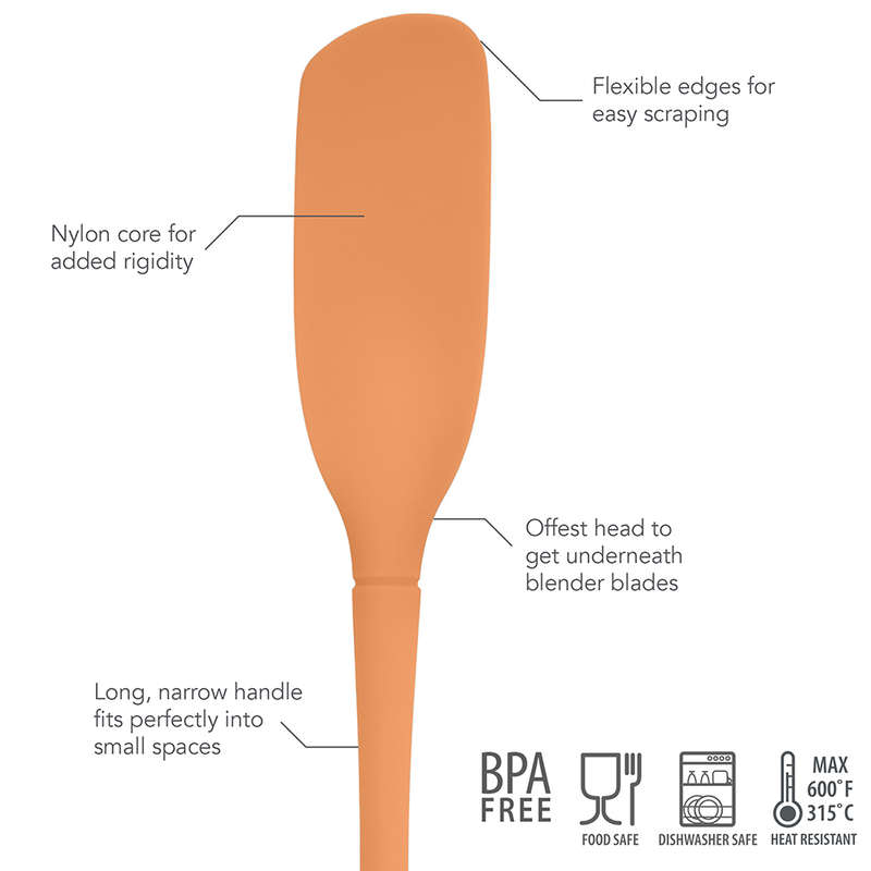 Flex-Core Silicone Blender Spatula