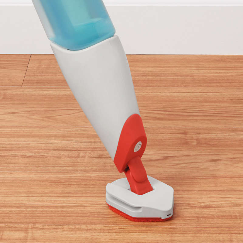 Good Grips Microfibre Spray Mop With Slide-Out Scrubber