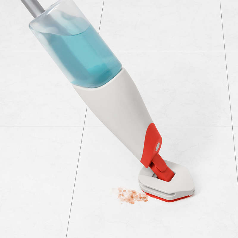 Good Grips Microfibre Spray Mop With Slide-Out Scrubber