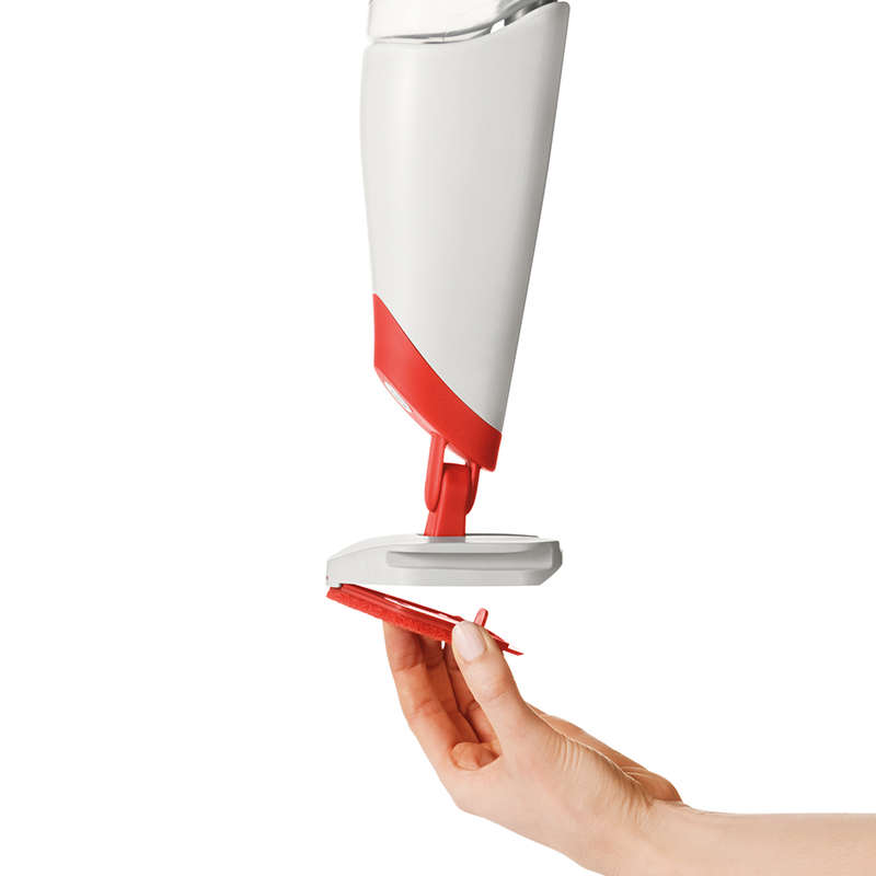 Good Grips Microfibre Spray Mop With Slide-Out Scrubber