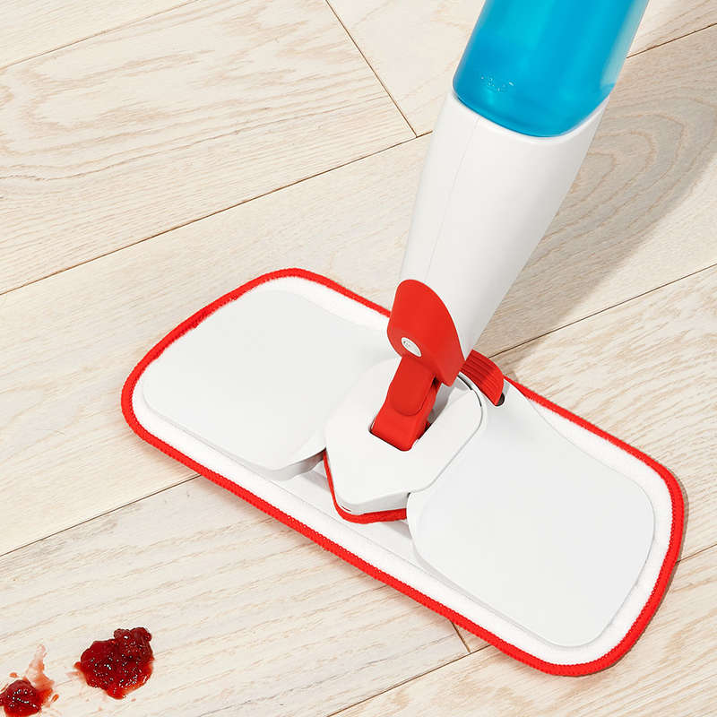 Good Grips Microfibre Spray Mop With Slide-Out Scrubber