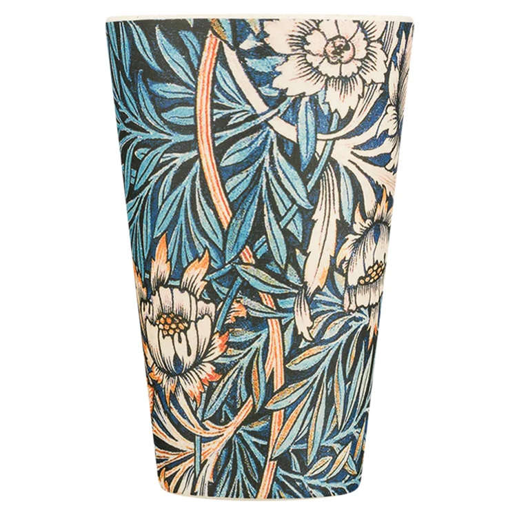 William Morris Natural Fibre Reusable Coffee Cup, 400ml