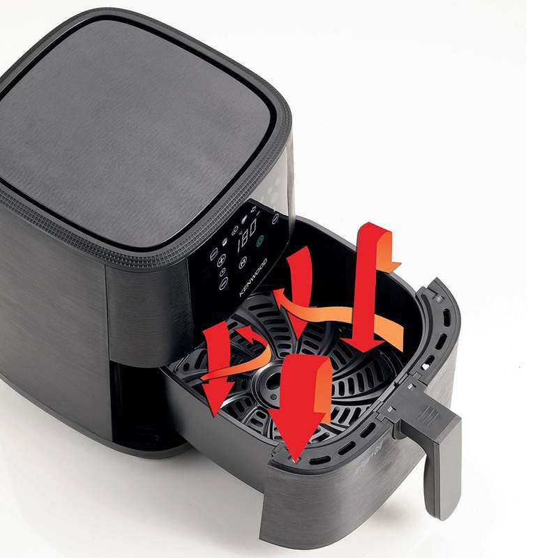 Digital Airfryer With Grill Function, 6L