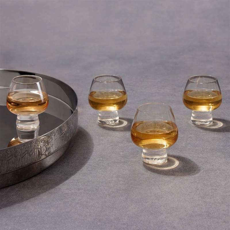 Set Of 4 Shot Glasses, Baobab