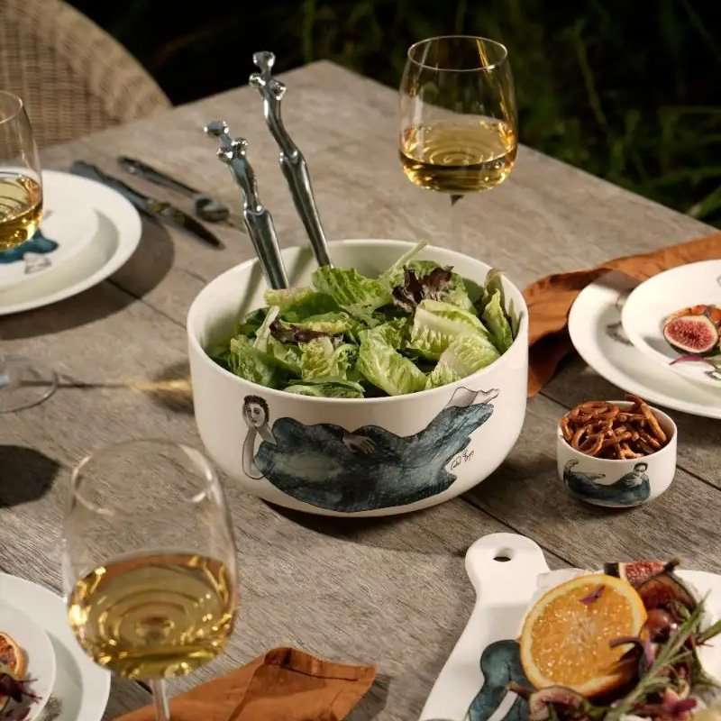 Indigo Girls Salad Bowl