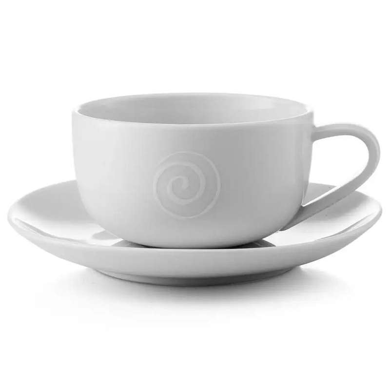 Cup & Saucer, Swirl