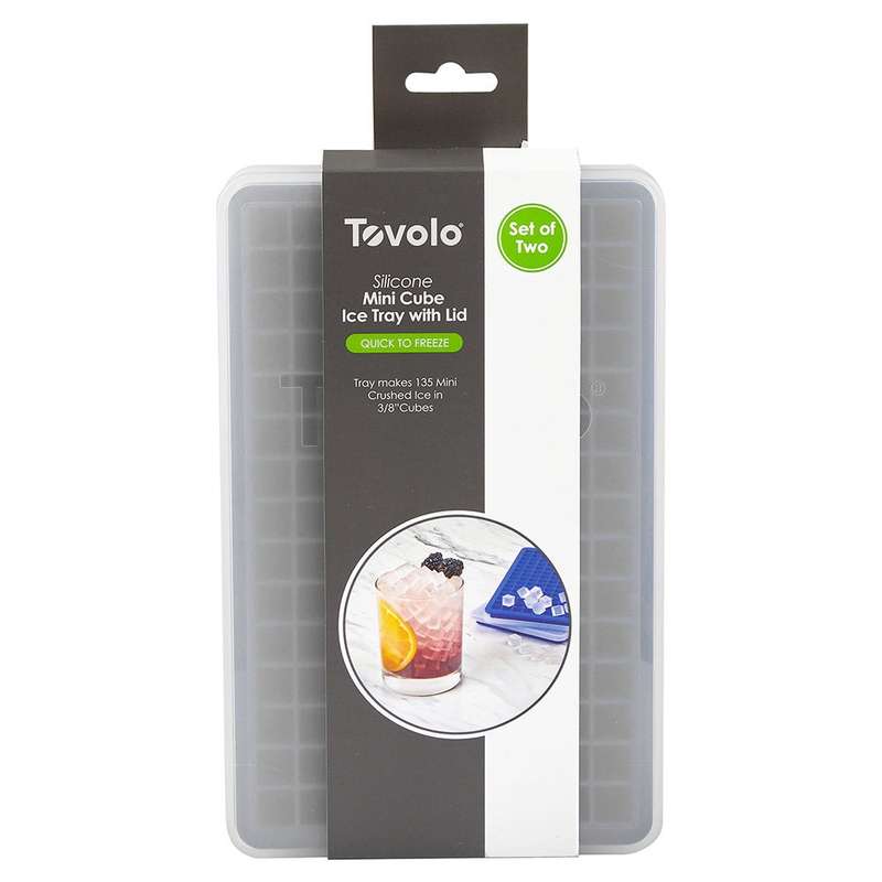 Mini Ice Cube Tray With Lid