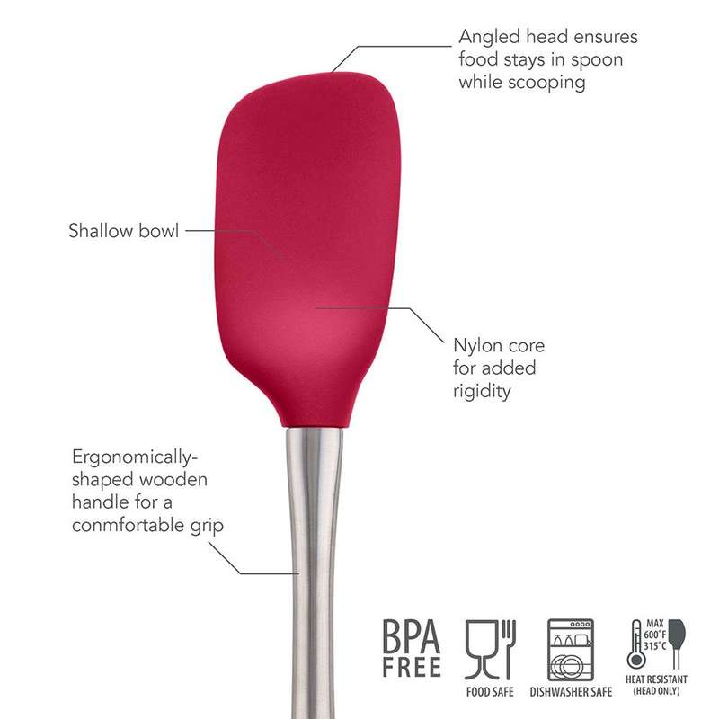 Flex-Core Spoonula With Stainless Steel Handle