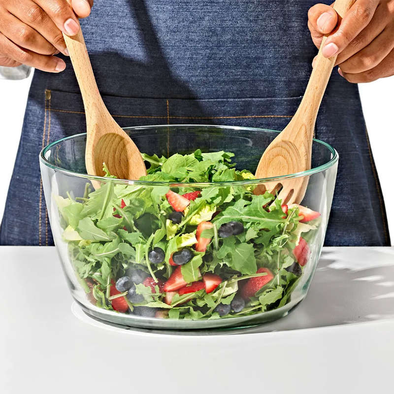 Beechwood Salad Servers, Set of 2