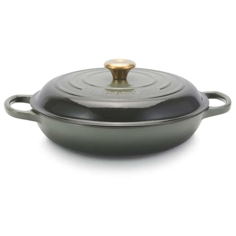 Signature 30cm Cast Iron Shallow Casserole, 3.5L