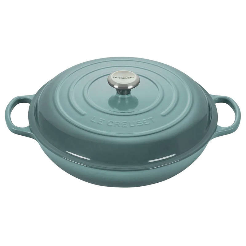 Signature 30cm Cast Iron Shallow Casserole, 3.5L