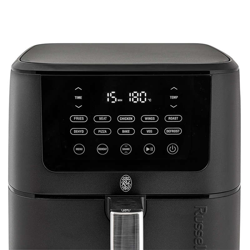 Nexus Black Stainless Steel Air Fryer, 7.5L
