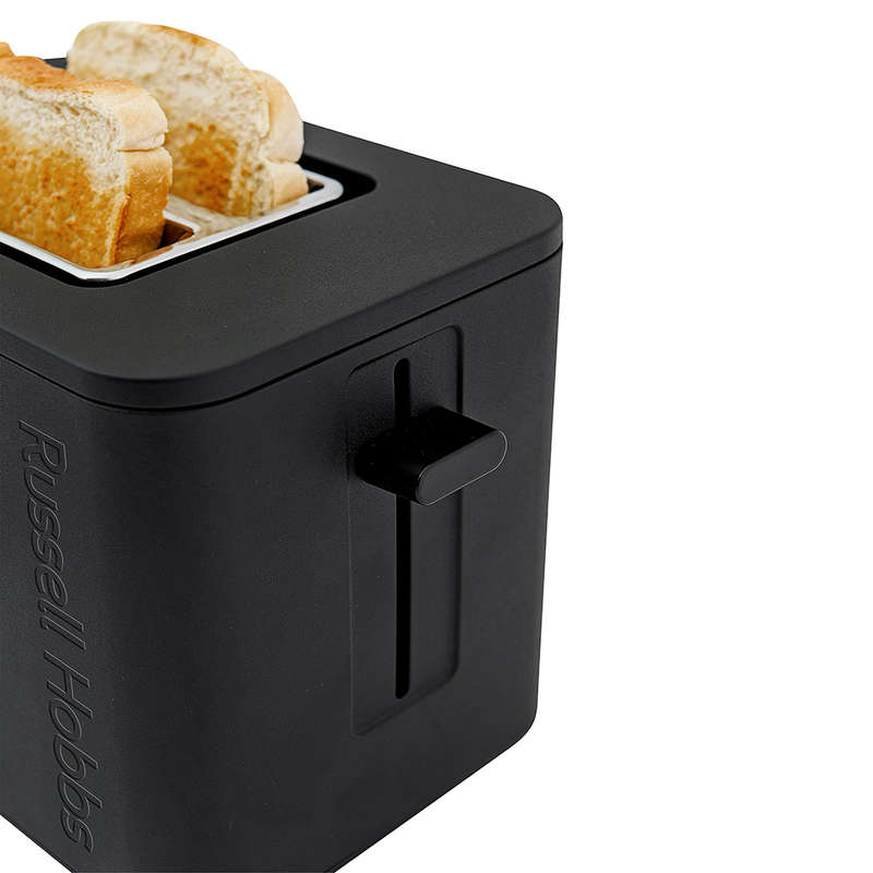 Nexus Black Stainless Steel 2 Slice Toaster