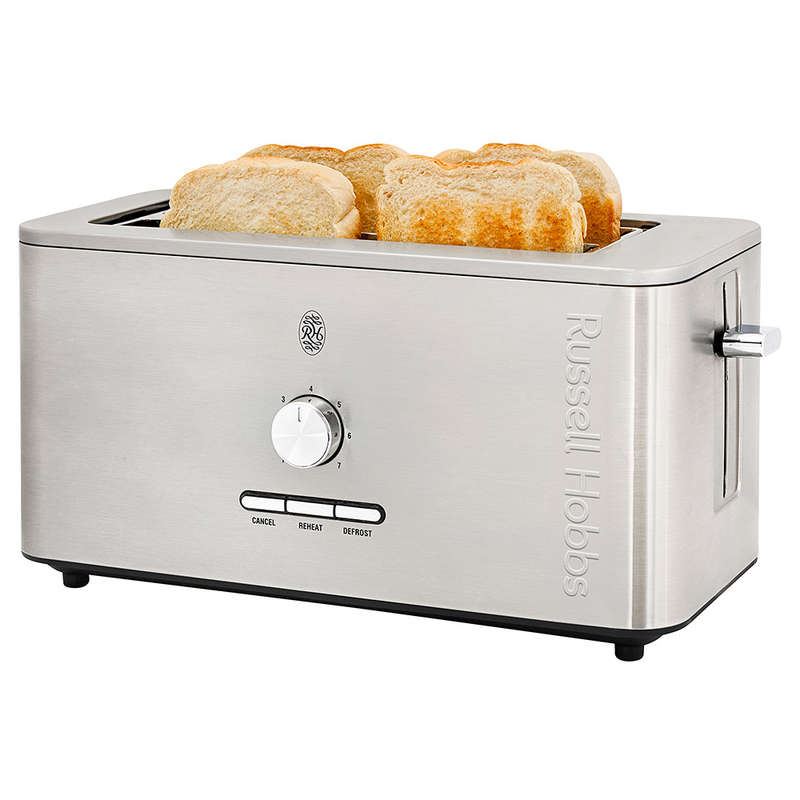 Nexus Stainless Steel 4 Slice Toaster