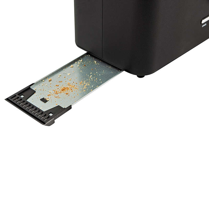 Nexus Black Stainless Steel 4 Slice Toaster