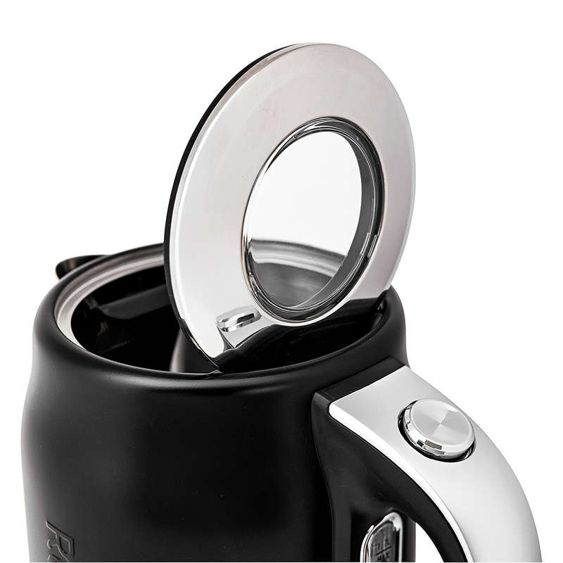 Nexus Black Stainless Steel Cordless Kettle, 1.7L