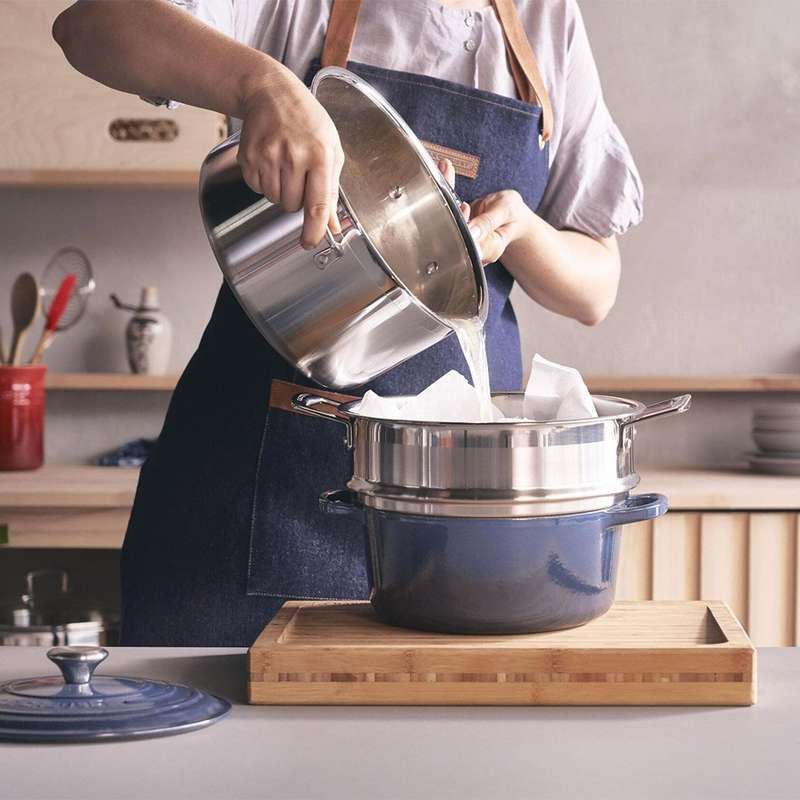 Professional 3 Ply Stainless Steel Multi-Steamer