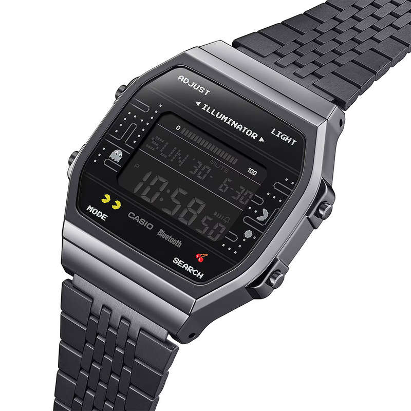 Retro Limited Edition Pac-Man Digital Wrist Watch, ABL-100WEPC-1BDR
