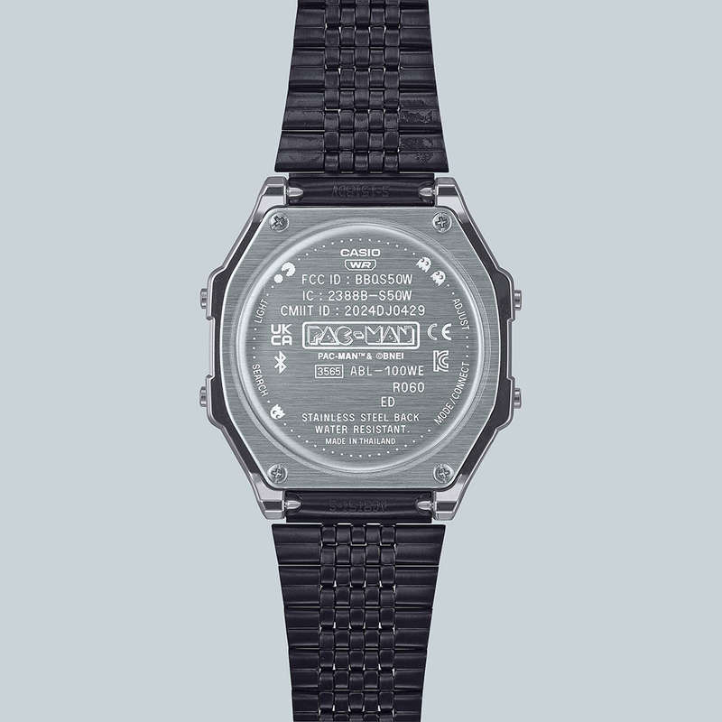 Retro Limited Edition Pac-Man Digital Wrist Watch, ABL-100WEPC-1BDR