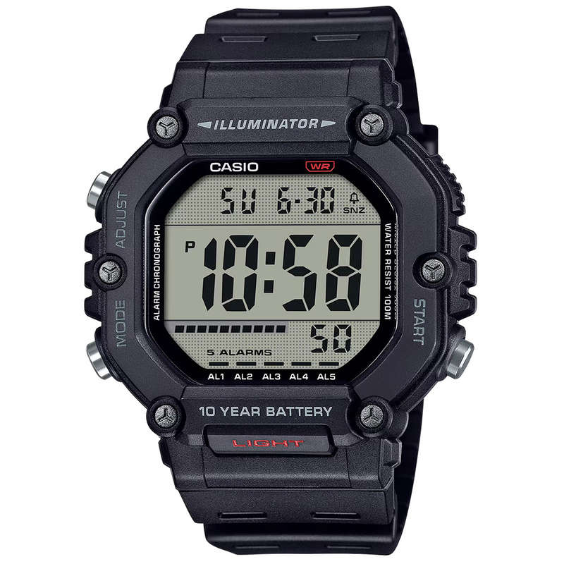 Standard Men's 100m Digital Wrist Watch, AE-1600H