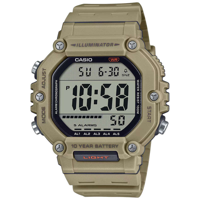 Standard Men's 100m Digital Wrist Watch, AE-1600H