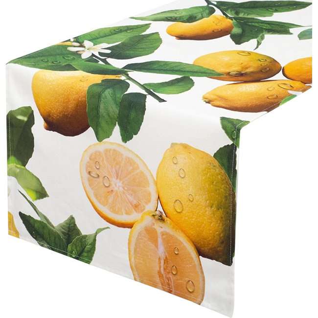 Botanica Lemons Table Runner