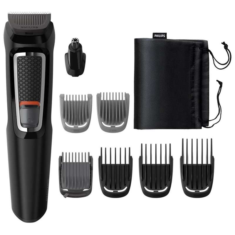 Series 3000 8-In-1 MultiGroom Face Trimmer