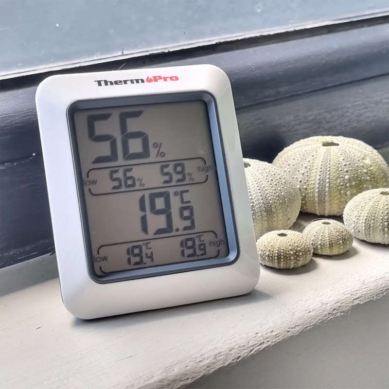 Digital Indoor Hygrometer Temperature And Humidity Monitor