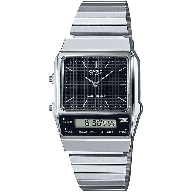 Retro AnaDigi Wrist Watch, AQ-800E