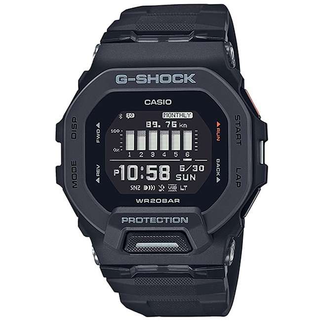 G-Shock 200m Bluetooth Fitness Digital Wrist Watch, GBD-200
