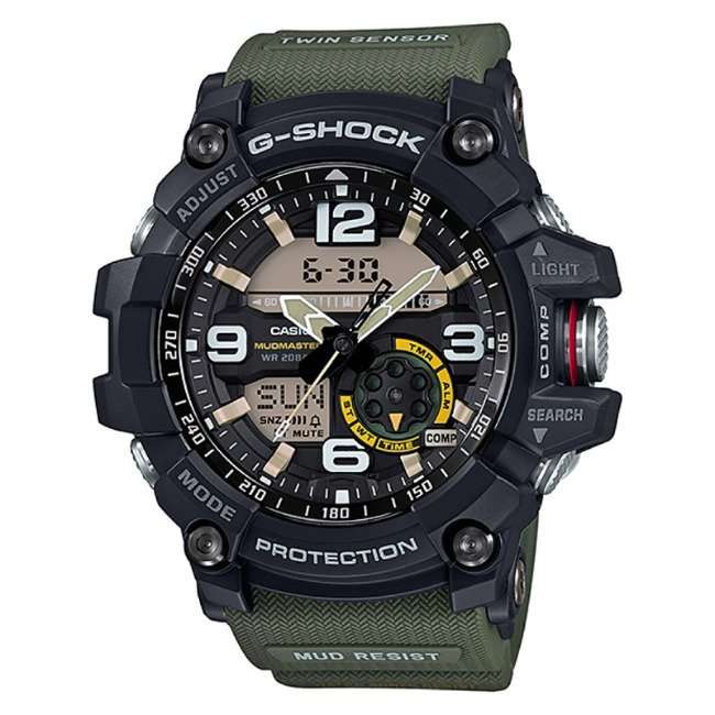 G-Shock Mudmaster 200m AnaDigi Twin Sensor Wrist Watch, GG-B100