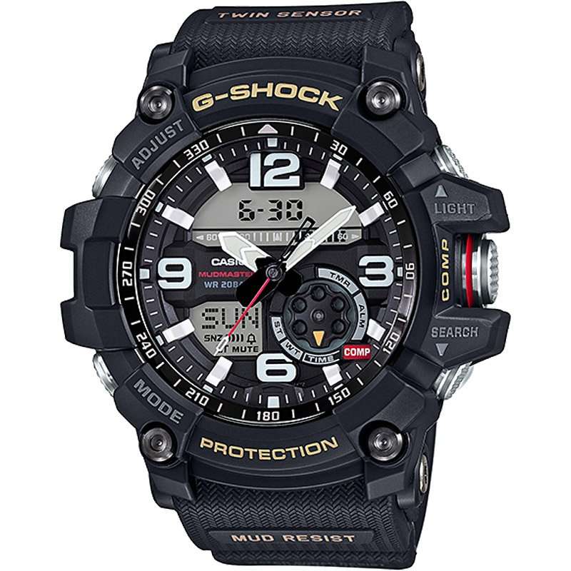 G-Shock Mudmaster 200m AnaDigi Twin Sensor Wrist Watch, GG-B100