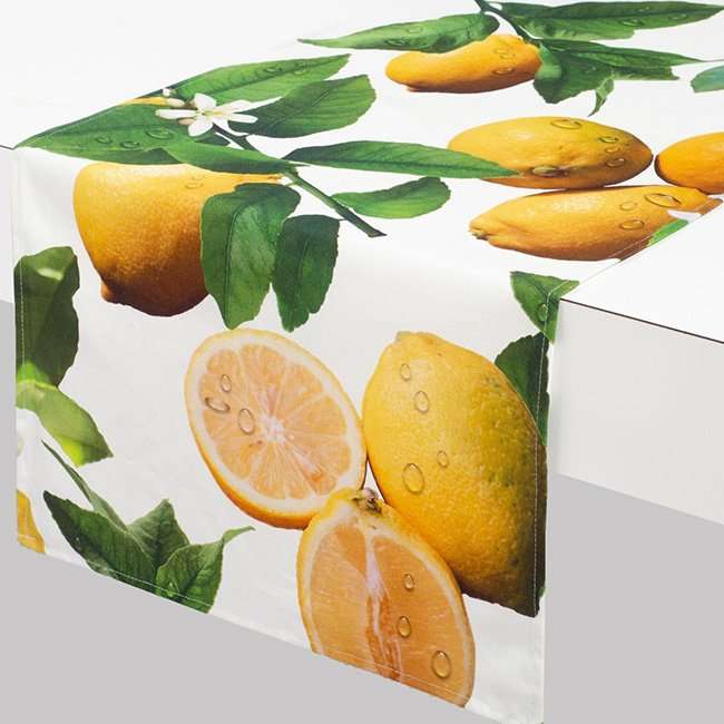 Botanica Lemons Table Runner