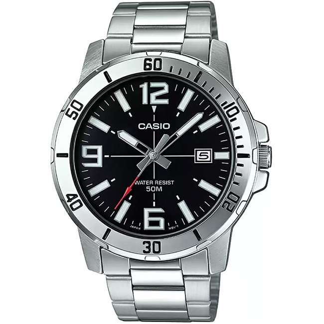 Standard Men's 50m Analogue Wrist Watch, MTP-VD01D