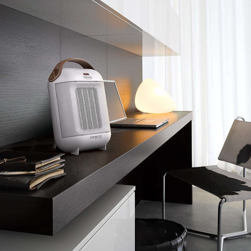 White Ceramic Fan Heater, HFX3018.IW