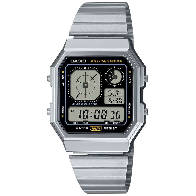 Retro Digital Wrist Watch, A130WE