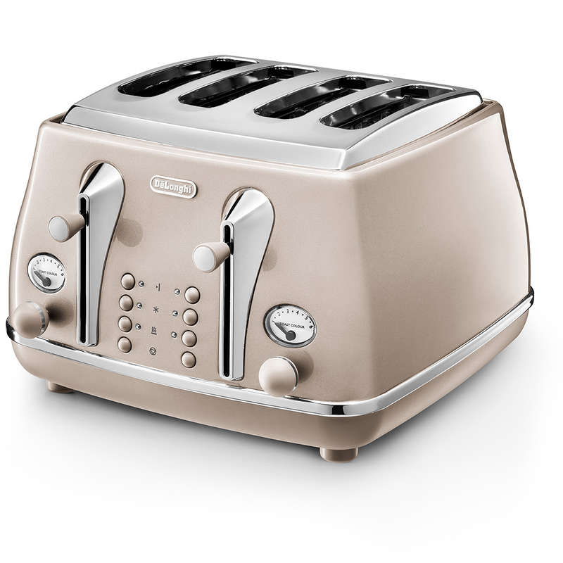 Icona Metallics 4 Slice Toaster