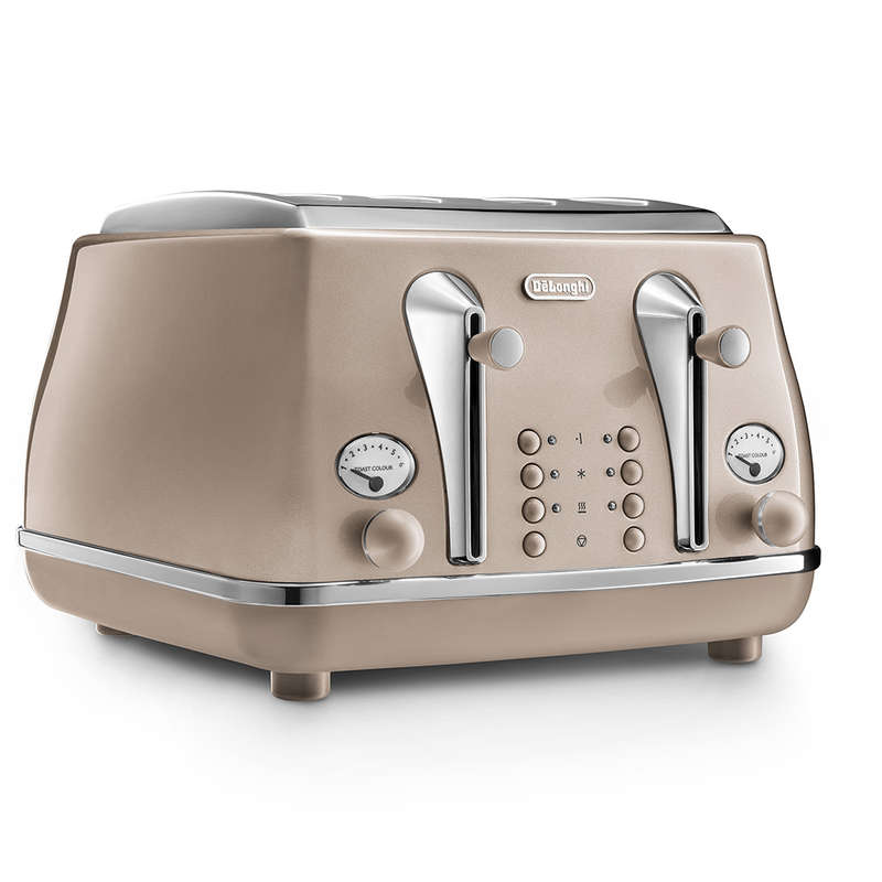 Icona Metallics 4 Slice Toaster