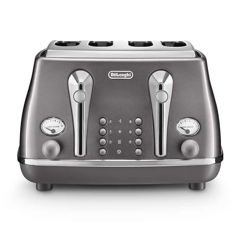 Icona Metallics 4 Slice Toaster