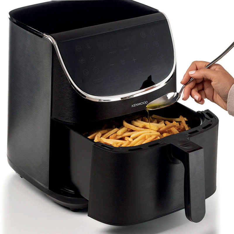 kHealthy Black Digital Airfryer, 7L