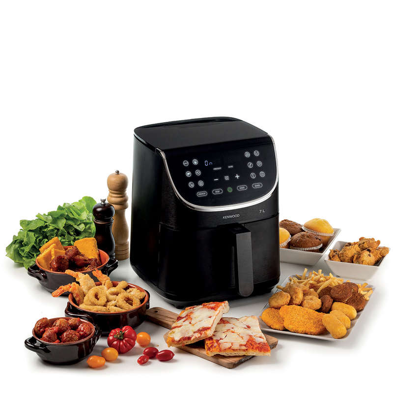 kHealthy Black Digital Airfryer, 7L