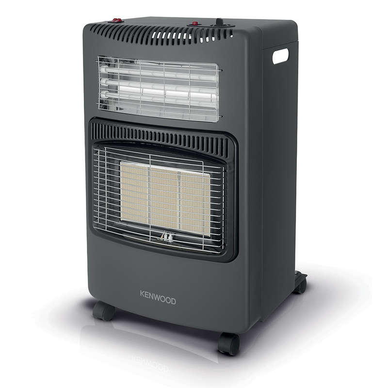 3 Panel Gas & Electric Heater, GHE30.000BK